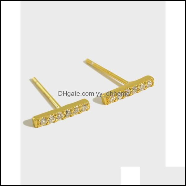 stud earrings jewelry 100% 925 sterling sier small bar zircon for women girls kids piercing orecchini aros aretes yme262 drop delivery 2021, Golden;silver
stud earrings jewelry 100% 925 sterling sier small bar zircon for women girls kids piercing orecchini aros aretes yme262 drop delivery 2021, Golden;silver