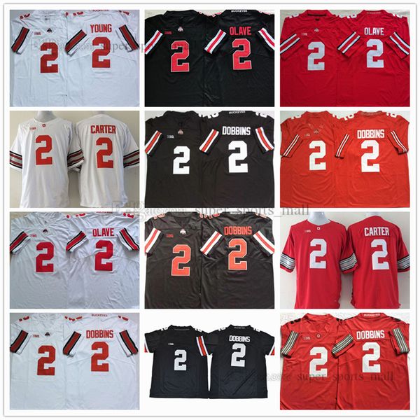 ncaa ohio state buckeyes college football jersey 2 j.k dobbins chase young chris olave cris carter stitched mens red black white
ncaa ohio state buckeyes college football jersey 2 j.k dobbins chase young chris olave cris carter stitched mens red black white