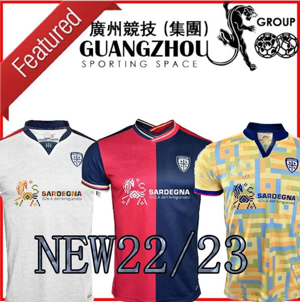 22 23 cagliari calcio soccer jerseys 2022 2023 godin marin keita balde joao pedro strootman nandez pavoletti home away football shirt, Black;yellow
22 23 cagliari calcio soccer jerseys 2022 2023 godin marin keita balde joao pedro strootman nandez pavoletti home away football shirt, Black;yellow