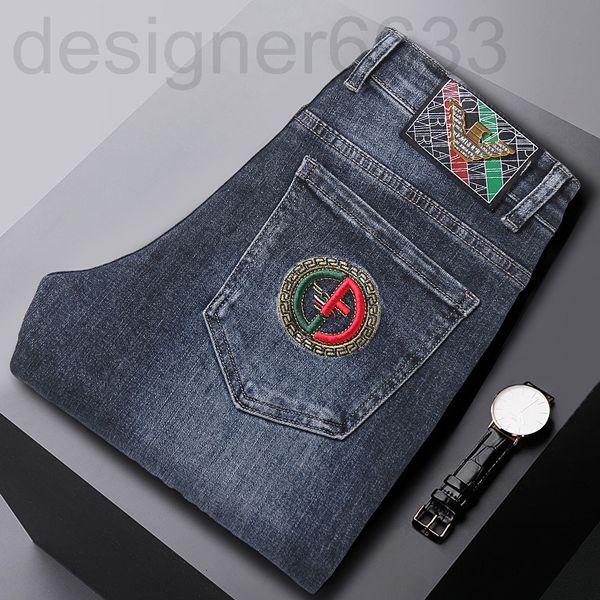 men's jeans designer live broadcast with goods spring and autumn brand elastic slim small straight pants 912l, Blue
men's jeans designer live broadcast with goods spring and autumn brand elastic slim small straight pants 912l, Blue
