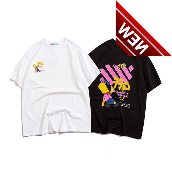 2022s fashion brand men's and women's casual bf style off-style printed high-quality cotton t-shirt, White;black
2022s fashion brand men's and women's casual bf style off-style printed high-quality cotton t-shirt, White;black