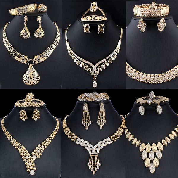 african wedding jewelry set fashion crystal romantic rhinestone design earrings bracelet necklace ring for party, Slivery;golden
african wedding jewelry set fashion crystal romantic rhinestone design earrings bracelet necklace ring for party, Slivery;golden
