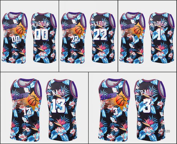 phoenix's suns's men devin booker deandre ayton suns steve chris paul custom floral fashion black jersey
phoenix's suns's men devin booker deandre ayton suns steve chris paul custom floral fashion black jersey