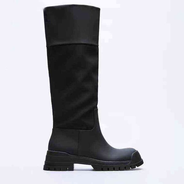 boot design genuine leather knee high female black trouer deep furrow fall and winter leiure tall caniter 221223
boot design genuine leather knee high female black trouer deep furrow fall and winter leiure tall caniter 221223