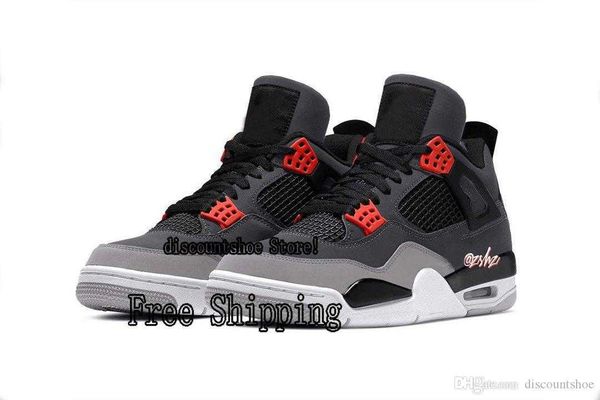 2022 4 infrared basketball shoes men women jumpman 4s dark grey/infrared 23-black-cement grey sneakers
2022 4 infrared basketball shoes men women jumpman 4s dark grey/infrared 23-black-cement grey sneakers