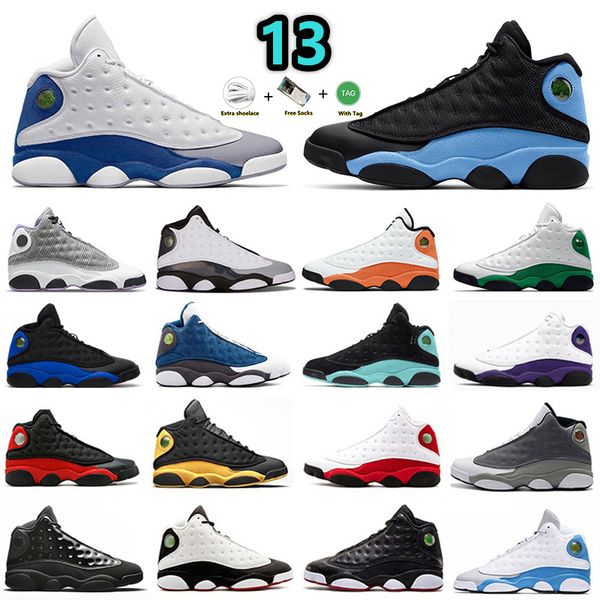 13 13s mens basketball shoes french university blue barons black cat bred court purple del sol starfish he got game hyper royal men trainers
13 13s mens basketball shoes french university blue barons black cat bred court purple del sol starfish he got game hyper royal men trainers