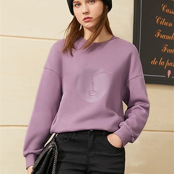 amii minimalism winter hoodies for women fashion printed oneck fleece thick female pullover women's sweatershirt 12040889 220324, Black
amii minimalism winter hoodies for women fashion printed oneck fleece thick female pullover women's sweatershirt 12040889 220324, Black