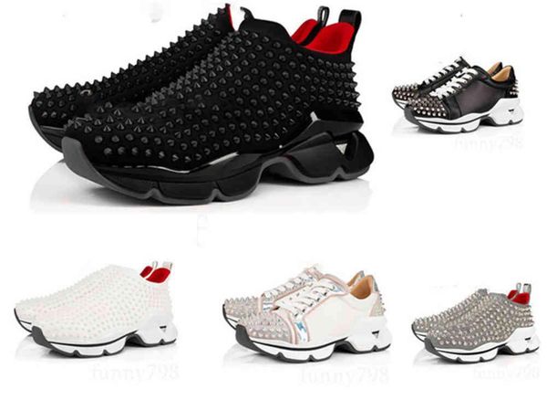 22s new krystal spike shoes sock donn 000 neoprene flats red sole ladies rivet platform casual casual box yemianbu, Black
22s new krystal spike shoes sock donn 000 neoprene flats red sole ladies rivet platform casual casual box yemianbu, Black