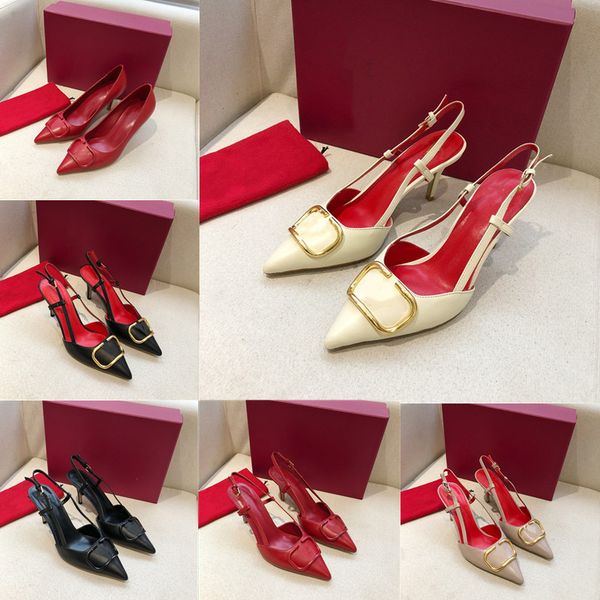 fashion womens dress shoe high heels dance shoes loafers designer pointed buckle studs wedding party luxury rubber leather heel, Black
fashion womens dress shoe high heels dance shoes loafers designer pointed buckle studs wedding party luxury rubber leather heel, Black