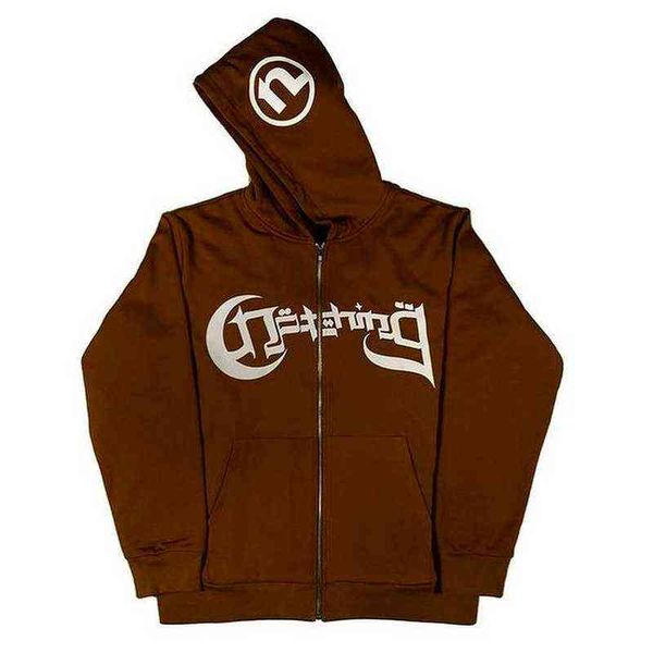 letter printed zipper hoodie women y2k casual retro long sleeve jacket men high street harajuku loose oversized sweatshirt, Black
letter printed zipper hoodie women y2k casual retro long sleeve jacket men high street harajuku loose oversized sweatshirt, Black