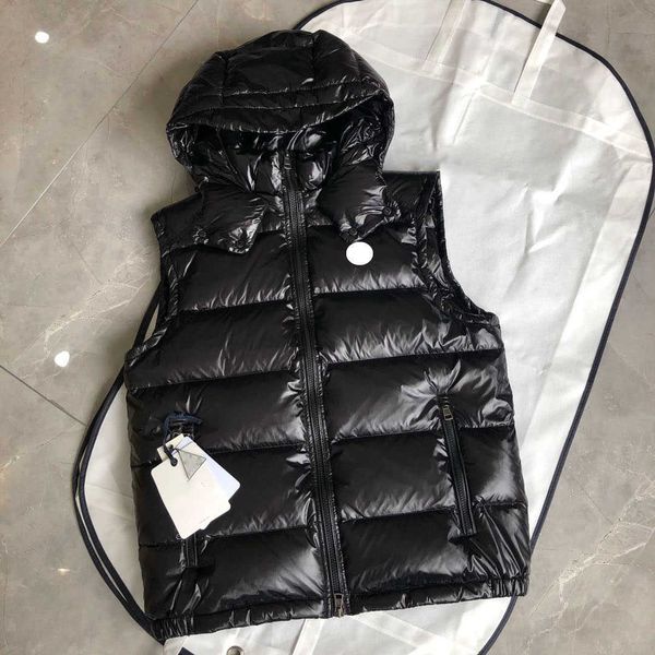 designer maya mens down vests france brand badge women luxury black vest size1-5, Black;white
designer maya mens down vests france brand badge women luxury black vest size1-5, Black;white