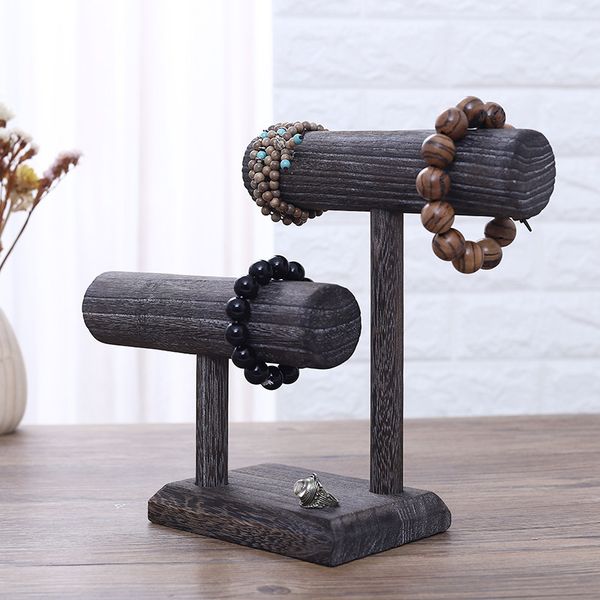 distressed vintage bracelets watches head rope hair tie storage rack light wooden jewelry display for exhibition 220617, Black;blue
distressed vintage bracelets watches head rope hair tie storage rack light wooden jewelry display for exhibition 220617, Black;blue