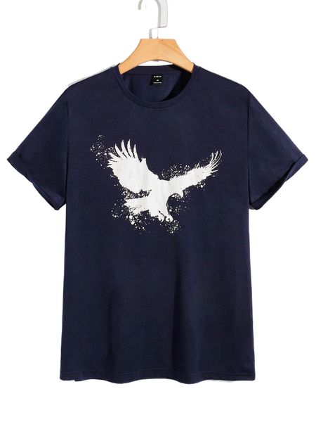 men animal print tee b6dd#, White;black
men animal print tee b6dd#, White;black