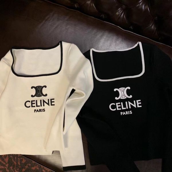 women's t-shirt designer chaopai 22 early spring c new letter printing super thin and versatile casual knitted long sleeved bottomed sh, White
women's t-shirt designer chaopai 22 early spring c new letter printing super thin and versatile casual knitted long sleeved bottomed sh, White