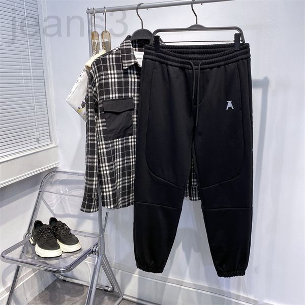 men's tracksuits designer spring and autumn style drawstring leisure thickened sports pants elastic plush men's black guard fashio, Gray
men's tracksuits designer spring and autumn style drawstring leisure thickened sports pants elastic plush men's black guard fashio, Gray