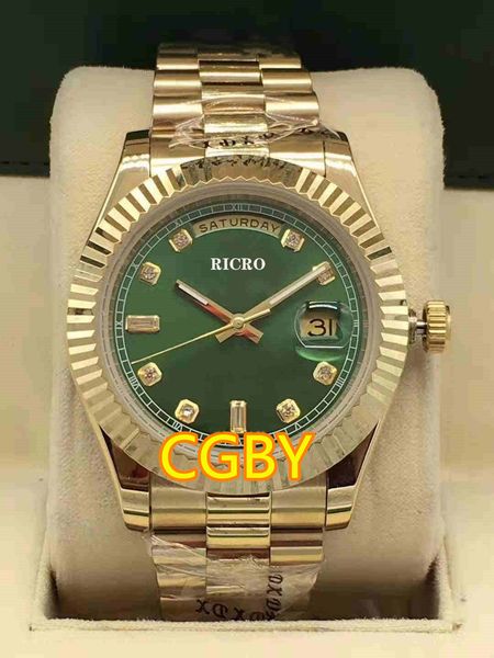 men's mechanical watch week calendar 41mm bezel diamond dial fully automatic movement leisure sports series, Slivery;black
men's mechanical watch week calendar 41mm bezel diamond dial fully automatic movement leisure sports series, Slivery;black