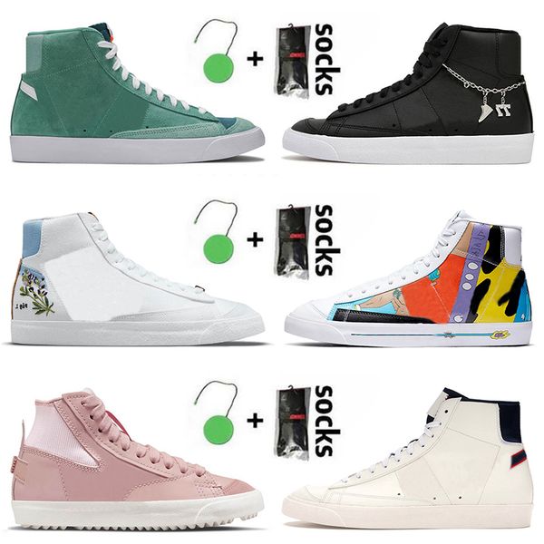 designer arrivals jumbo lx blazer mid 77 vintage mens women casual shoes high sneakers with socks black white mosaic all hallows eve off ind
designer arrivals jumbo lx blazer mid 77 vintage mens women casual shoes high sneakers with socks black white mosaic all hallows eve off ind