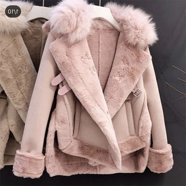 women leather jackets winter suede leather jacket women short lamb wool motorcycle jacket thick lambs fur warm coat t200507, Black
women leather jackets winter suede leather jacket women short lamb wool motorcycle jacket thick lambs fur warm coat t200507, Black