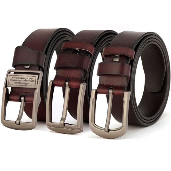 designer men belt genuine leather luxury for fashion classice vintage cowskin pin buckle jeans waist 220411, Black;brown
designer men belt genuine leather luxury for fashion classice vintage cowskin pin buckle jeans waist 220411, Black;brown