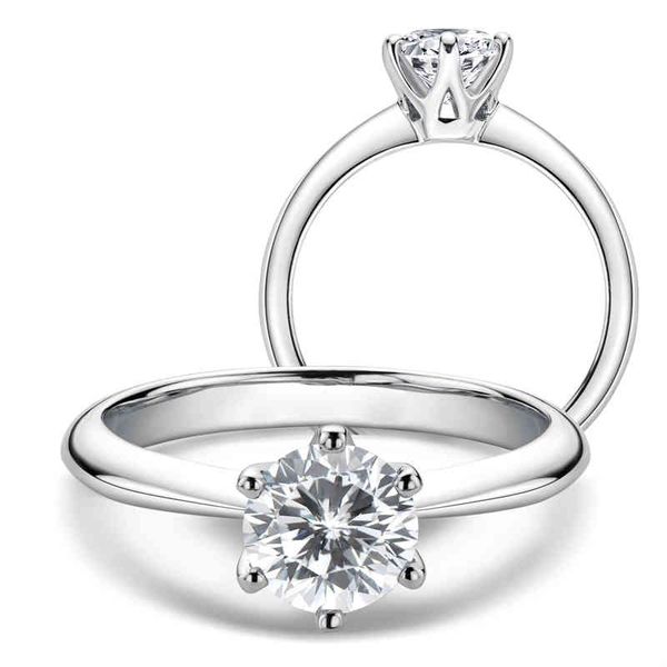 lesf moissanite diamond 925 silver engagement ring classic round women's wedding gift size 05/10 carat, Slivery;golden
lesf moissanite diamond 925 silver engagement ring classic round women's wedding gift size 05/10 carat, Slivery;golden