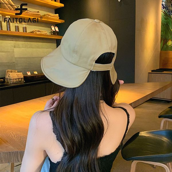 solid color soft cotton women bucket hat spring summer adjustable outdoor beach sun hats foldable panama caps ponytail cap 220707, Blue;gray
solid color soft cotton women bucket hat spring summer adjustable outdoor beach sun hats foldable panama caps ponytail cap 220707, Blue;gray