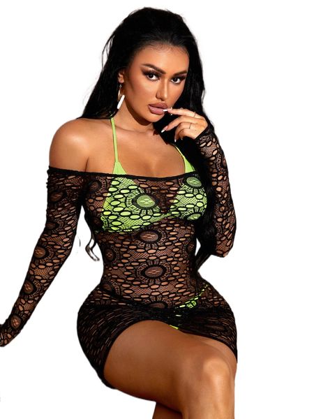 sxy hollow out o.ff s.houlder b.odycon d.ress without lingerie 52ge#, Black;gray
sxy hollow out o.ff s.houlder b.odycon d.ress without lingerie 52ge#, Black;gray