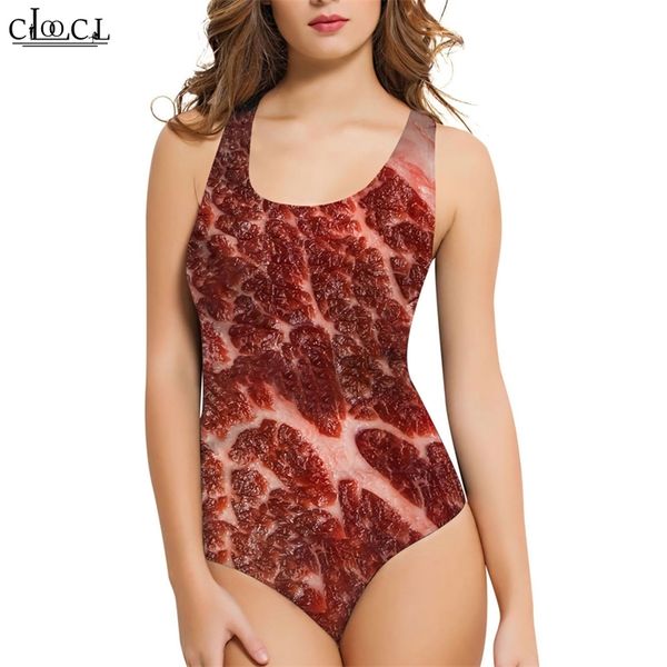 fashion ladies sleeveless swimsuit gourmet steak beef 3d onepiece swimwear casual summer women bathing suit w220616, White;black
fashion ladies sleeveless swimsuit gourmet steak beef 3d onepiece swimwear casual summer women bathing suit w220616, White;black