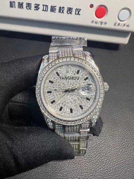 new classic watches men's 40mm aluminium watches all star dial diamond steel watchband folding buckle automatic mechanical fashion wate, Slivery;brown
new classic watches men's 40mm aluminium watches all star dial diamond steel watchband folding buckle automatic mechanical fashion wate, Slivery;brown