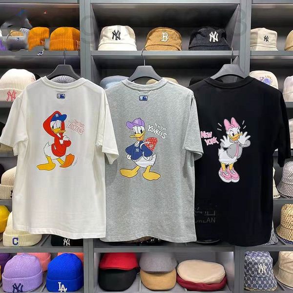 women's t-shirt designer korea chao brand spring summer men's co bred half sleeved cute aging duckling short lyvv, White
women's t-shirt designer korea chao brand spring summer men's co bred half sleeved cute aging duckling short lyvv, White