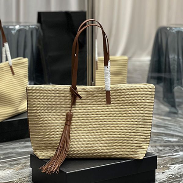 38cm lafite grass straw tote bag tassel large capacity shopping bags portable woman's beach vacation designer shoulder bags cowhide wov
38cm lafite grass straw tote bag tassel large capacity shopping bags portable woman's beach vacation designer shoulder bags cowhide wov