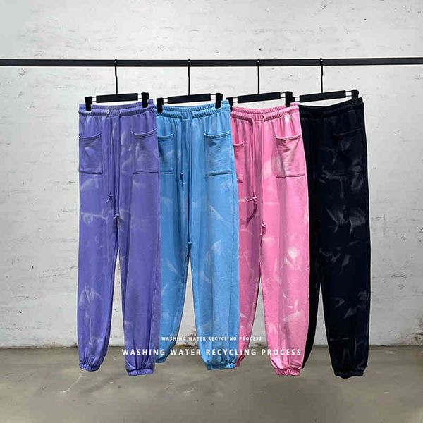 women's shorts american street ins vintage drawstring hip hop terry pants tie dyed large pockets loose leggings fashion 6pdq, White;black
women's shorts american street ins vintage drawstring hip hop terry pants tie dyed large pockets loose leggings fashion 6pdq, White;black