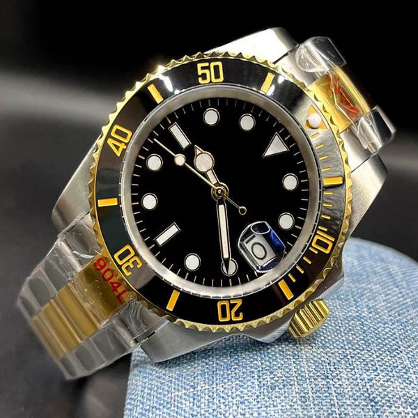 aaa ceramic bezel 40mm black dial super luminous watch sapphire glass factory date insurance pushpull buckle watch automatic machinery foldi, Slivery;brown
aaa ceramic bezel 40mm black dial super luminous watch sapphire glass factory date insurance pushpull buckle watch automatic machinery foldi, Slivery;brown
