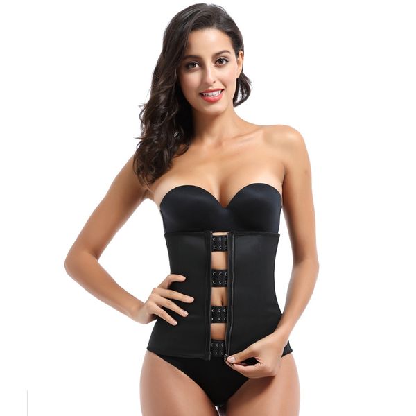 women waist trimmer corset underbust belly tummy control shapewear sport workout sauna sweat girdle zipper & hook body sculpting shaper
women waist trimmer corset underbust belly tummy control shapewear sport workout sauna sweat girdle zipper & hook body sculpting shaper