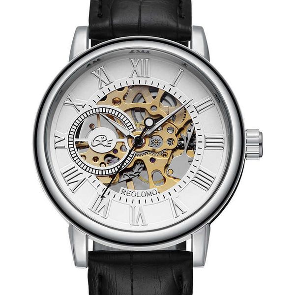 fashion automatic men's watches hollow bottom transparent manual mechanical watch men watch business, Slivery;brown
fashion automatic men's watches hollow bottom transparent manual mechanical watch men watch business, Slivery;brown