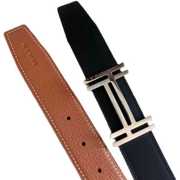 brand h erm belts letter buckle leather light luxury men's and women's universal couple belt double-sided layer cowhide litchi pat, Black;brown 
brand h erm belts letter buckle leather light luxury men's and women's universal couple belt double-sided layer cowhide litchi pat, Black;brown