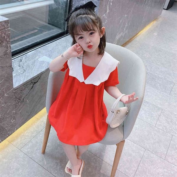 dress girl patchwork dress for girl casual style party dress child summer childrens clothing 210412, Red;yellow
dress girl patchwork dress for girl casual style party dress child summer childrens clothing 210412, Red;yellow