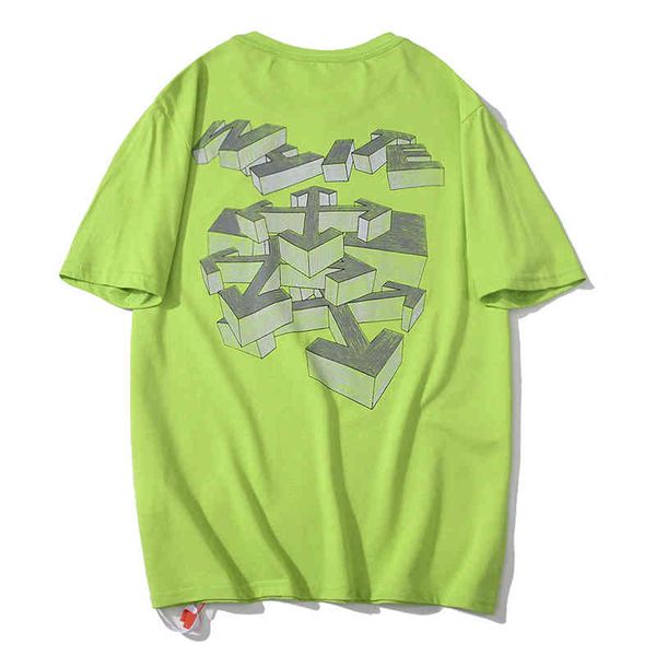 2022 spring and summer off tide 3d hand painted building block overlapping letter arrow short sleeve t-shirthtkn, White;black
2022 spring and summer off tide 3d hand painted building block overlapping letter arrow short sleeve t-shirthtkn, White;black