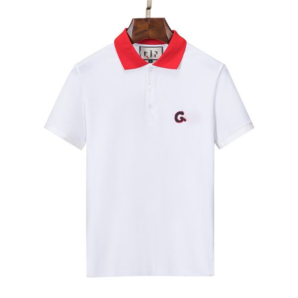 luxurys new mens polos luxury designer shirts summer short sleeved turn down collar short sleeved size m-3xl, White;black
luxurys new mens polos luxury designer shirts summer short sleeved turn down collar short sleeved size m-3xl, White;black