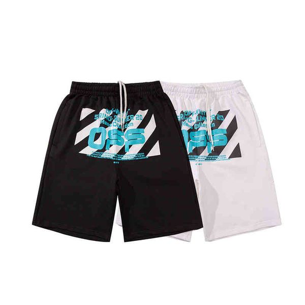 white capris beach dynamic pants summer 2022 fashion design all-match men's and women's shorts trendy clothing, White;black
white capris beach dynamic pants summer 2022 fashion design all-match men's and women's shorts trendy clothing, White;black