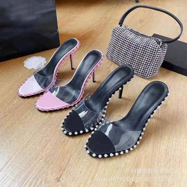 sandals summer pure color temperament lady daily leisure round head one-sided high-heeled slippers 50f3, Black
sandals summer pure color temperament lady daily leisure round head one-sided high-heeled slippers 50f3, Black