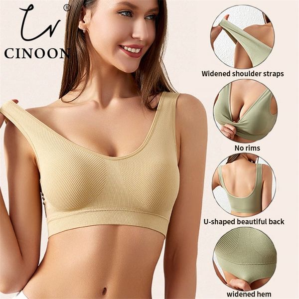 cinoon women bra plus size seamless breathable invisible lette underwear wireless comfortable lette ssiere 220514, Red;black
cinoon women bra plus size seamless breathable invisible lette underwear wireless comfortable lette ssiere 220514, Red;black