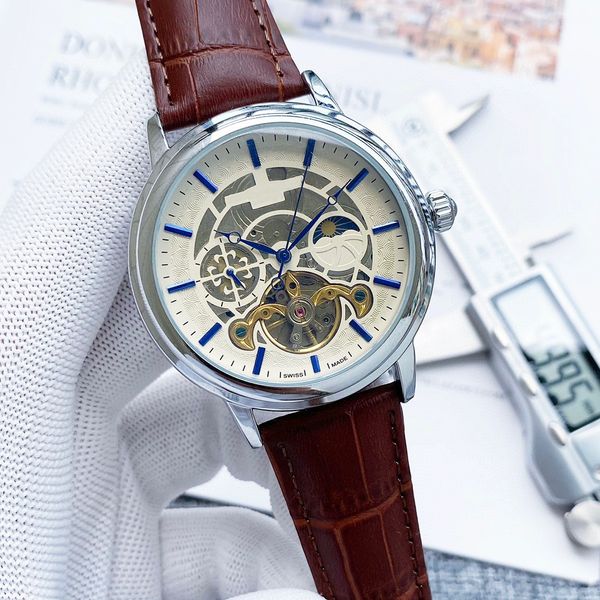 designer watches men's mechanical watch ceramic ring mouth multi-functional automatic movement no timing function 44mm size made of 316, Slivery;brown
designer watches men's mechanical watch ceramic ring mouth multi-functional automatic movement no timing function 44mm size made of 316, Slivery;brown
