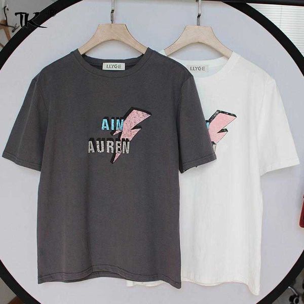 llyge letter printed women t-shirts 100% cotton o-neck short sleeve simple t-shirt 2020 new summer casual ladies, White;black
llyge letter printed women t-shirts 100% cotton o-neck short sleeve simple t-shirt 2020 new summer casual ladies, White;black
