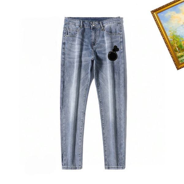 2022 new mens jeans distressed ripped biker jeans slim fit motorcycle denim for men hip hop stylist7799, Blue
2022 new mens jeans distressed ripped biker jeans slim fit motorcycle denim for men hip hop stylist7799, Blue