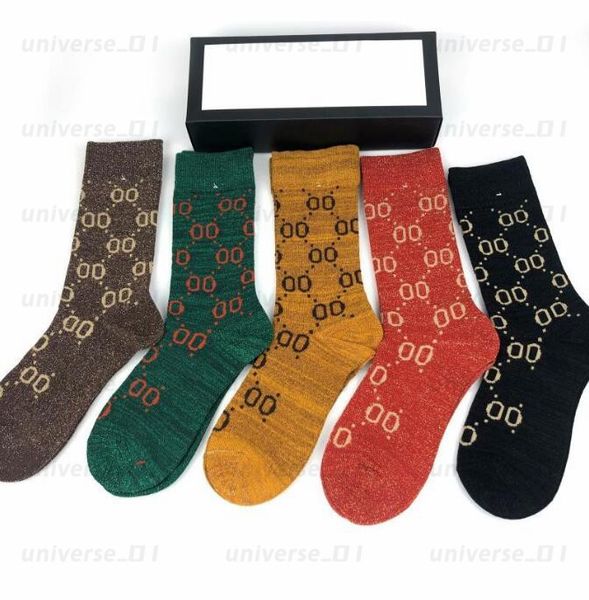 designer mens womens socks five pair luxe sports winter warm mesh letter printed sock embroidery cotton man woman with box, Black
designer mens womens socks five pair luxe sports winter warm mesh letter printed sock embroidery cotton man woman with box, Black