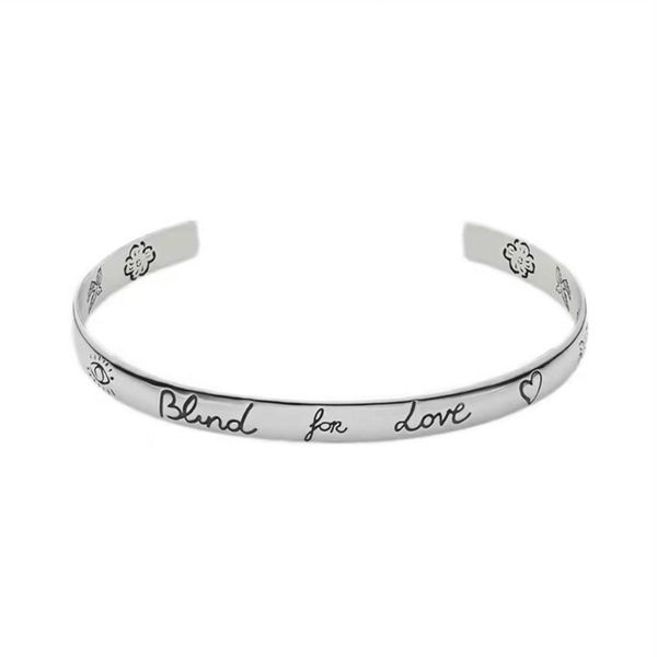 woman designer bangle open bracelet man bracelets blind love bangles jewelry sliver color283q, Black
woman designer bangle open bracelet man bracelets blind love bangles jewelry sliver color283q, Black