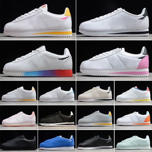 2022 classic cortez leather white black running shoes mens womens forrest gump sneakers size, White;red
2022 classic cortez leather white black running shoes mens womens forrest gump sneakers size, White;red