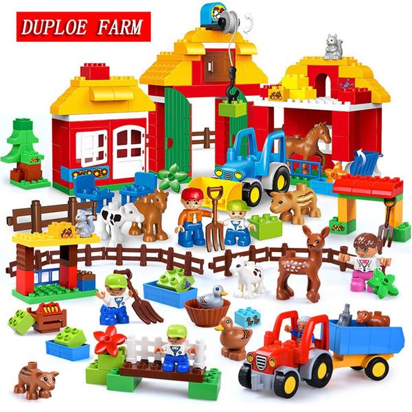 duploe toys big size building blocks farm animal set assemble bricks toys for children gift compatible with duploed toys lj2009283106
duploe toys big size building blocks farm animal set assemble bricks toys for children gift compatible with duploed toys lj2009283106