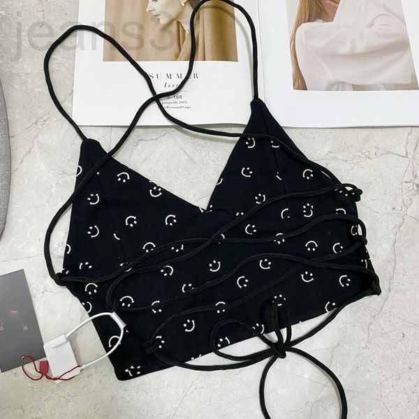 women's tanks & camis designer 2022ss summer korean brand funny cute smiling face beautiful back strap short suspender female a6118, White
women's tanks & camis designer 2022ss summer korean brand funny cute smiling face beautiful back strap short suspender female a6118, White