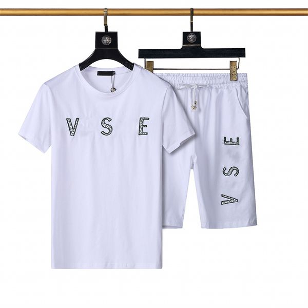 2022 men's tracksuits mens sweat suits 2 piece outfit tracksuit sport sets man patchwork short sleeve t shirt + pants summer casual fit, Gray
2022 men's tracksuits mens sweat suits 2 piece outfit tracksuit sport sets man patchwork short sleeve t shirt + pants summer casual fit, Gray